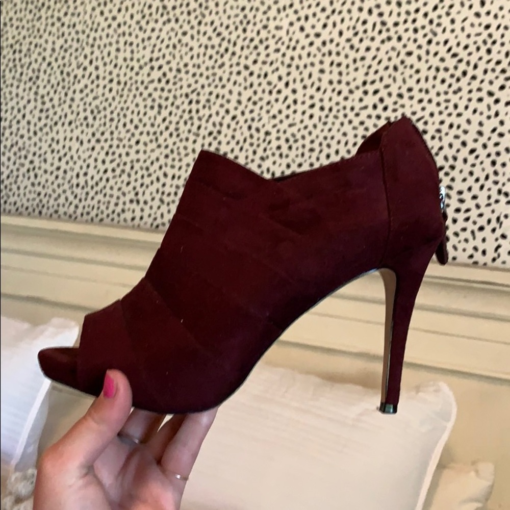 Burgundy Heels